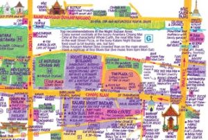 Nancy Chandler Map of Chiang Mai