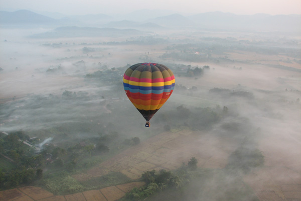 Ballooning in Chiang Mai 