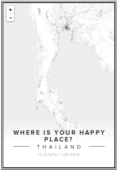 Thailand Map